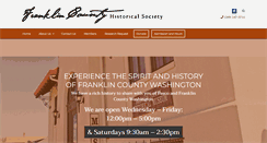 Desktop Screenshot of franklincountyhistoricalsociety.org